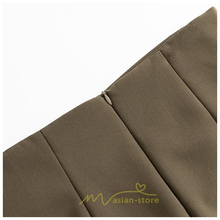 スカート | レディース ロング ミモレ丈 大人 スリット 秋冬 ロング丈 Aライン ハイウエスト 秋冬 無地 着痩せ お出かけ 2022 暖か 通勤 お呼ばれ フェミニン