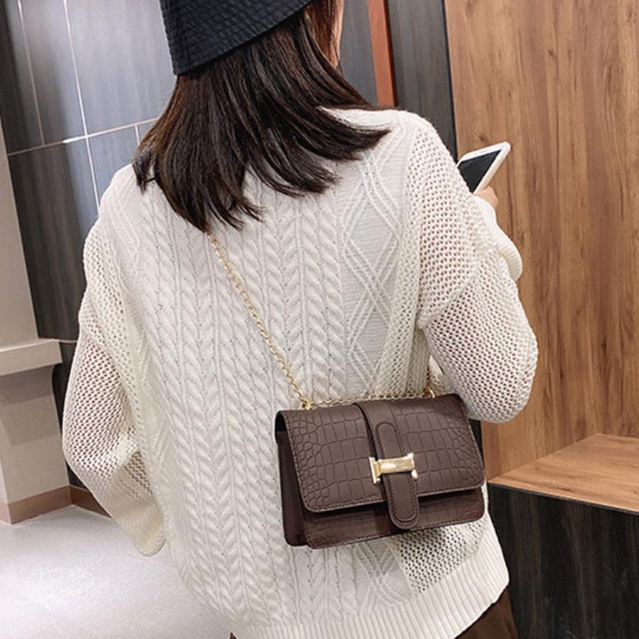 ショルダーバッグ | クロコ型押 レディース