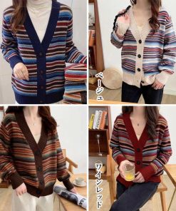 ニット・セーター | ニットカーディガンレディース韓国トップス