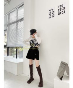 ロングブーツ | レディース ブーツ 秋冬 シューズ 靴 太ヒール チャンキーヒール 合皮ブーツ PUブーツ ロング靴 コスプレ くつ 後ろファスナー COS 大人