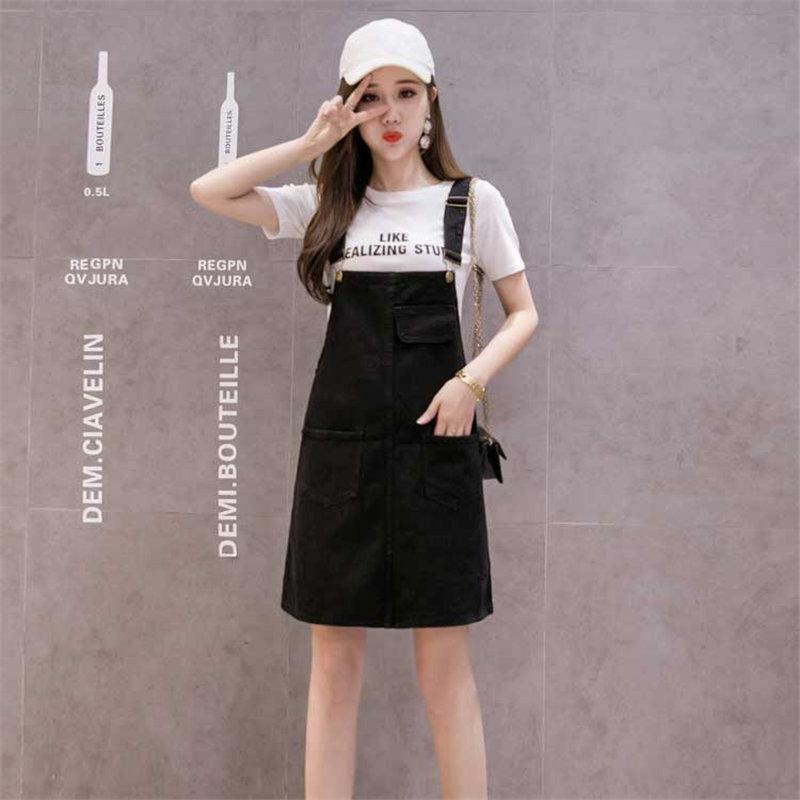 オーバーオール サロペット | ショートスカート オーバーオールスカート オールインワンスカート サロペットスカート デニムスカート ショートデニム 無地 カジュアル ゆったり