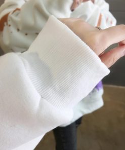 パーカ | レディース 秋冬 ペイント柄 スウェット ポケット付き 韓国風 長袖トレーナー 裏起毛 フード付き おしゃれ パーカー プルオーバー