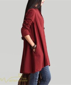 コート・ジャケット | コード レディース 秋 アウター きれいめ 大きいサイズ 長袖 Vネック 40代 50代 秋コーデ ジャケット ノーカラー 30代 シンプル 着回し 20代 前開き ゆったり