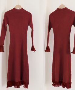 ワンピース | ニットロング レディース秋冬