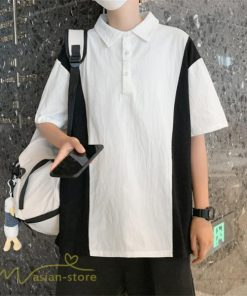 Tシャツ | ポロシャツ メンズ 切り替え メンズシャツ 半袖 カジュアル シンプル 無地 ポロ プルオーバー 夏新作 カッコウイイ トップス 半袖サマーシャツ 夏服