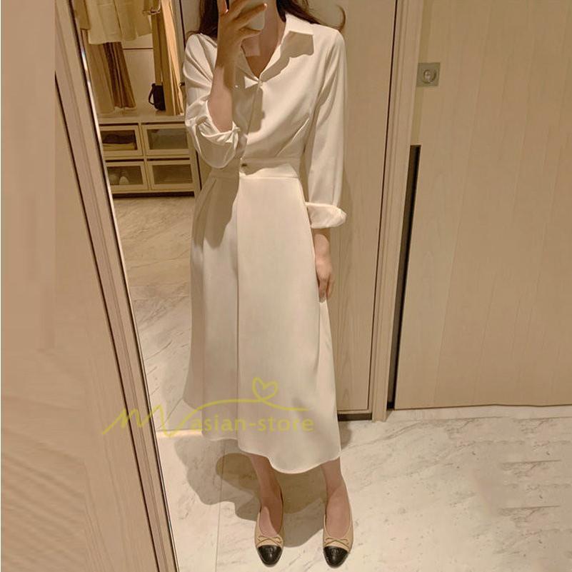 マキシ | 【大人風ロングワンピ】ワンピース レディース 夏 シンプル 無地 大人 マキシ丈 通勤着 20代30代40代50代 韓国ファッション エレガント 上品 ロングワンピース