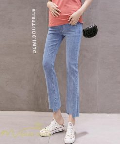 パンツ レギンス | デニムパンツ マタニティパンツ レディース ウエスト調整 カジュアル パンツ ボトムス マタニティウェア 上品 日常感 妊婦服 大きいサイズ 着痩せ お出かけ