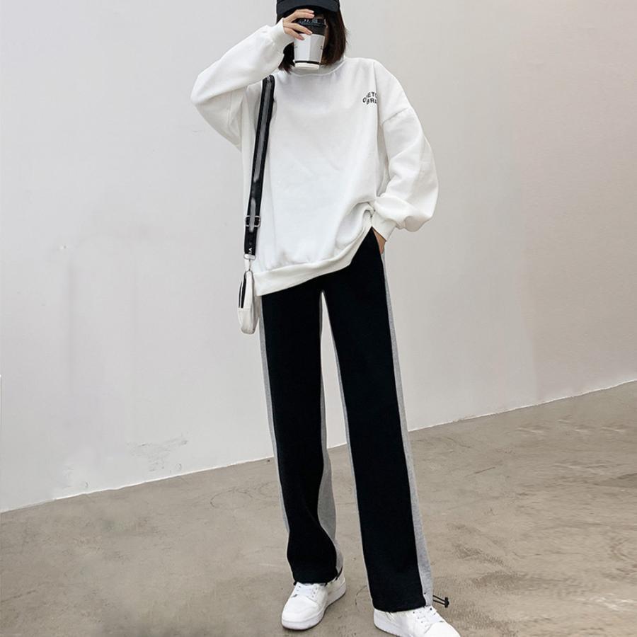 クロップドパンツ | 韓国ファッション スウェット パンツ 秋