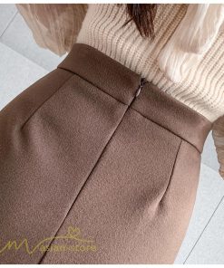 スカート | レディース フィッシュテール秋冬コーデ フレア AラインOL ビジネス カジュアル 大きいサイズ XL 20代 ラシャ 40代 上品 30代