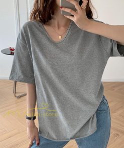 tシャツ・カットソー | Tシャツ ティーシャツ トップス カットソー レディース 春 夏 半袖 無地 綿 スリット 20代30代40代50代 お出かけ 体型カバー 通勤通学 着回し カジュアル 上品
