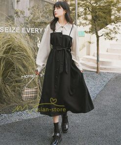 ニットワンピース | ワンピース レディース おしゃれ ロングワンピ 40代 50代 膝丈ワンピース 韓国風 着痩せ 大人可愛い 通勤 秋服 エレガント 激売れ カジュアル 上品 重ね着風