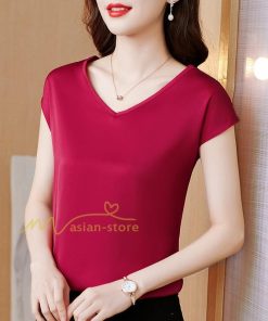 tシャツ・カットソー | Tシャツ レディース チュニック 春 夏 春夏 チュニックTシャツ カットソー 半袖 20代30代40代50代 ママ シンプル カシュクール お出かけ カジュアル インナー