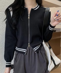 カーディガン | ニットジャケット レディース 韓国 新作