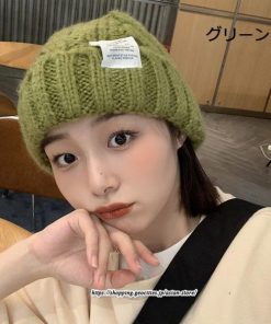 レディース | ニット帽 防寒 秋冬 ケーブル編み コーディネート 女性用 暖かい 女の子 大人 キャップ 小顔効果 ゆったり コーデ シンプル 2022新作