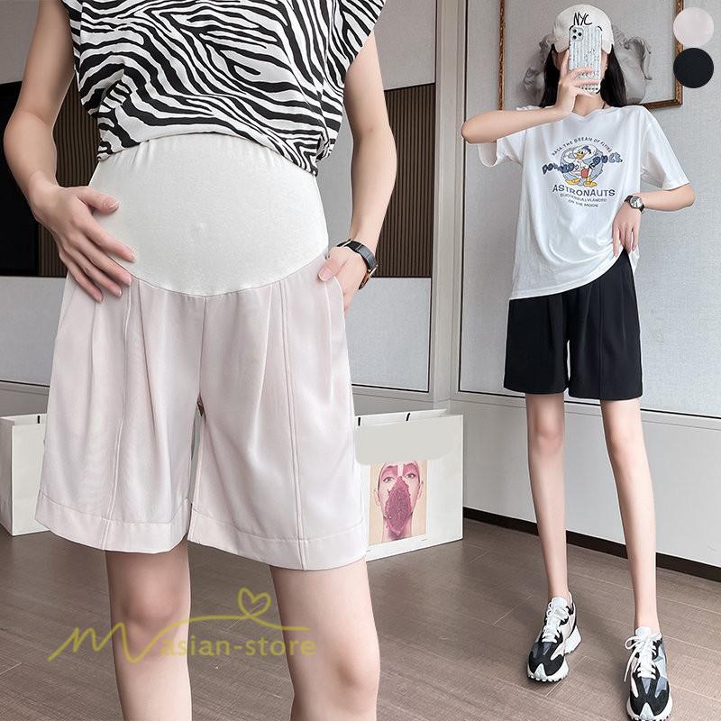 パンツ レギンス | マタニティ ショートパンツ 夏 サマーパンツ ハーフパンツ 通学 カジュアル パンツ マタニティパンツ おしゃれ ゆったり 妊婦服 上品 産後 ワイドパンツ 産前