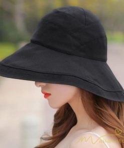 レディース | 帽子 春 夏 Uv 遮光 折りたたみ 大きいサイズ UVカット帽子 ひも つば広 頭 大きい 洗える 母の日 自転車 日焼け対策 遮光 小顔 熱中症 紫外線対策