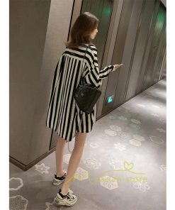 在庫ある | 短納期シャツレディースブラウス カーディガン カジュアルゆったりシャツトップス フォーマルシャツ オフィスブラウス ストライプ 春夏衣装 薄手 通学通勤