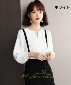 シャツ・ブラウス | ブラウス レディース シャツ 長袖 オフィス フォーマル スーツ インナー 白 シフォン ビジネス 着痩せ お仕事 通勤 高級感 上品 おしゃれ OL