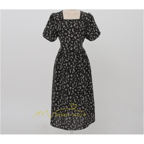 マキシ | ワンピース レディース 40代 キレイめ マキシワンピース 春夏 半袖ワンピース オシャレ結婚式ドレス お出かけ 30代 韓国ファッション 50代 上品 花柄 通勤通学