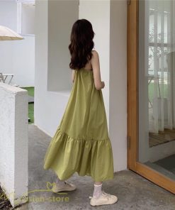 マキシ | 夏ワンピース ノースリーブ ロングワンピース レディース マキシワンピース 可愛い 春 夏 新作 無地 ロング丈 切り替え Aライン ゆったり フリーサイズ フレア