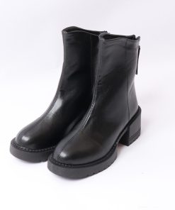 ショートブーツ | 太ヒール レディース