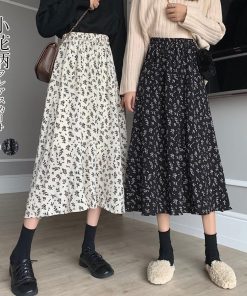 フレアスカート | 小花柄 Aラインスカート