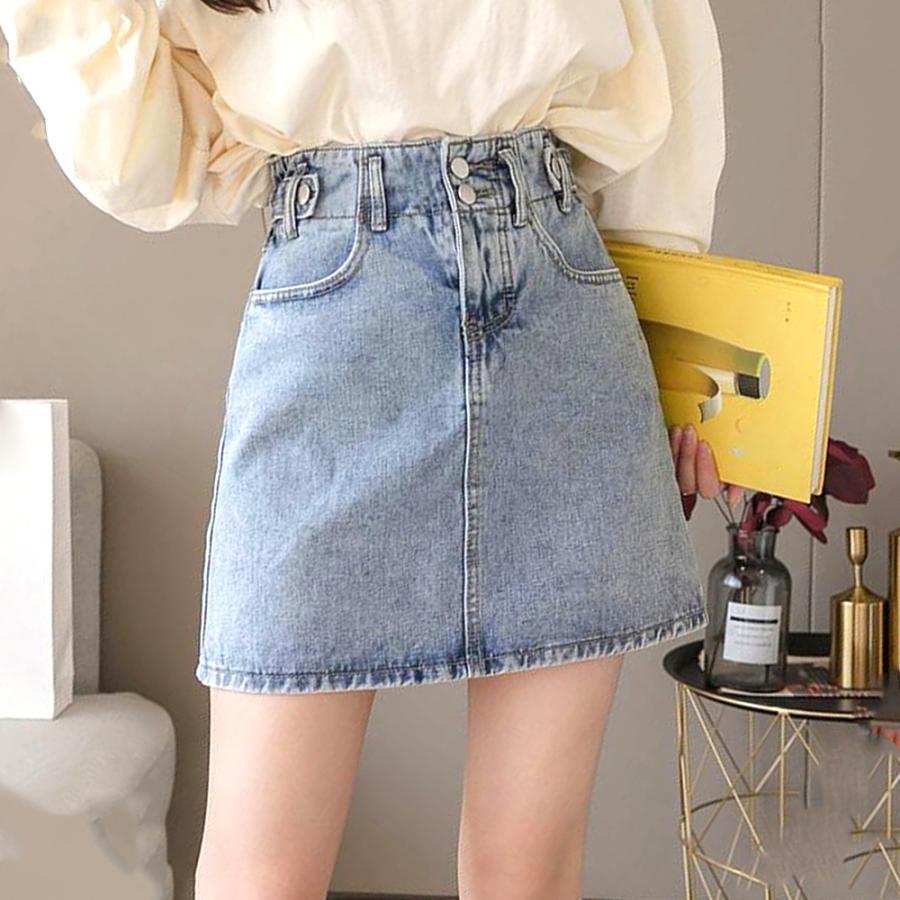 ミニスカート | デニムスカート レディース ミニスカート