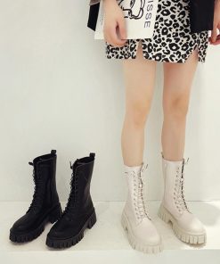 ショートブーツ | レースアップミドルブーツ ストームブーツ