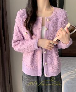 カーディガン | 2022秋冬ニットアウター レディース ニットニット セーター 長袖 羽織り フロントボタン 可愛い トップス 20代40代 通学通勤