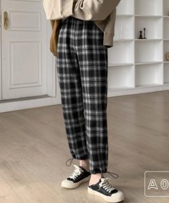 クロップドパンツ | チェック柄 あったか ストレートパンツ カーゴパンツ レディース おしゃれ ロングパンツ カジュアル 裏起毛パンツ 着やせ