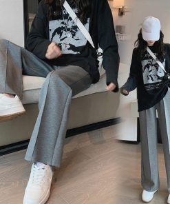 ワイドパンツ | スウエットパンツ 脚長 ストレートパンツ