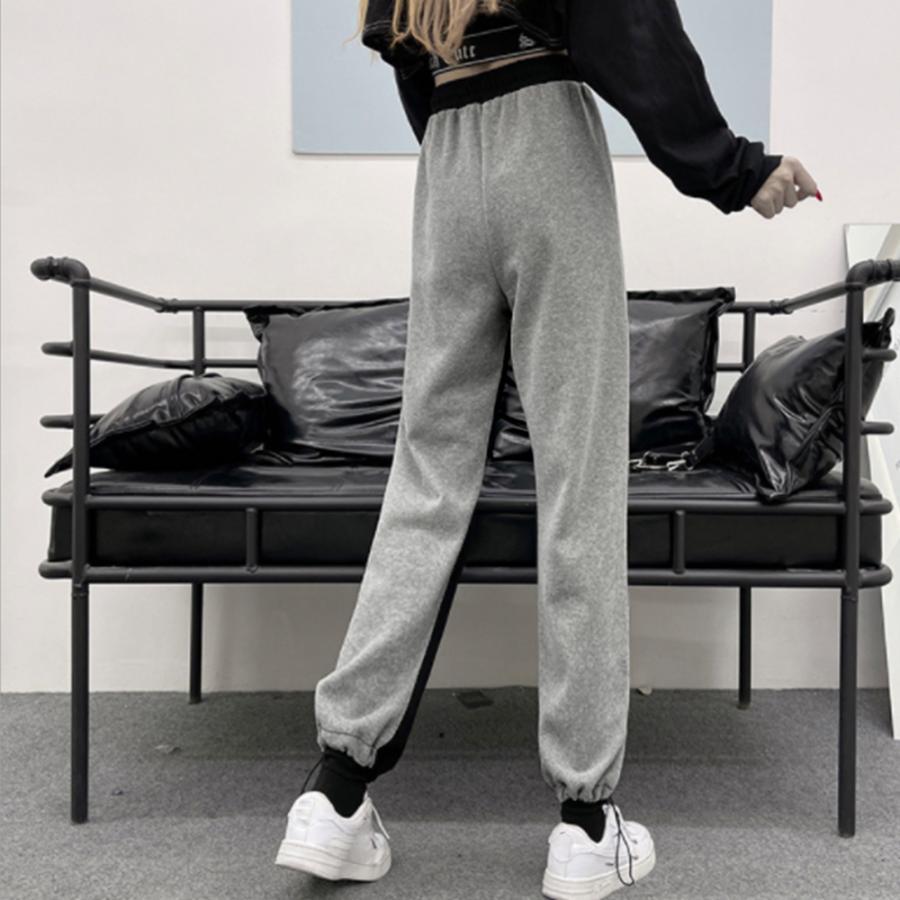 クロップドパンツ | 韓国ファッション スウェット パンツ 秋