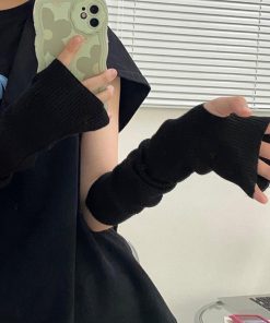 その他小物 | アームウォーマー秋冬 ロングアームカバー