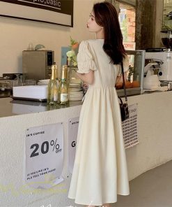 マキシ | ワンピース サマーワンピース Aライン レディース 無地 きれいめ ロングワンピース 通勤 通学 可愛い 気質 20代 30代 40代 Aラインワンピース 夏 韓国風 春