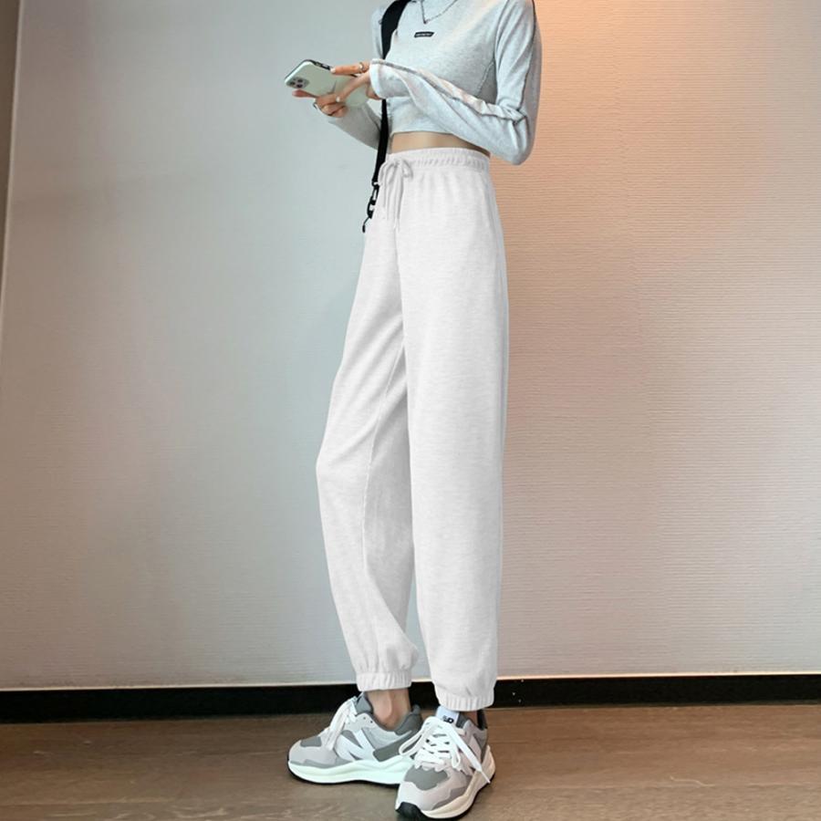 サルエルパンツ | スウェットパンツ ワッフル生地 韓国風