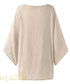 ｔシャツ・カットソー | ｔシャツ レディース カットソー ゆったり 7分袖 リネン混 40代 50代 カジュアル トップス 大きいサイズ 20代 春夏秋 可愛い 体型カバー 無地 30代 シンプル