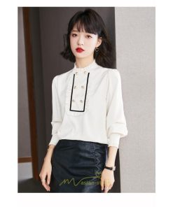 シャツ・ブラウス | ブラウス シャツ 春 秋 冬 長袖 レディース 着痩せ 通勤 OL お出かけ 日常 カジュアル リボン おしゃれ 2022新作 おしゃれ 高級感 綺麗 可愛い キレイめ