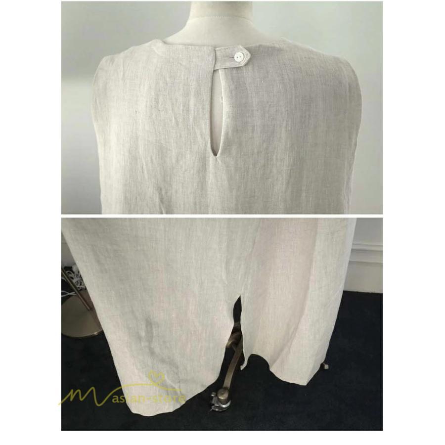 ノースリーブ | ワンピース レディース 40代 マキシワンピース 無地 ロングワンピース 着回し 着痩せ きれいめ ゆったり 40代 20代 体型カバー 30代 送料無料