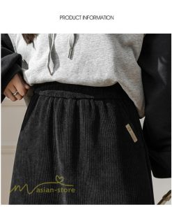 スカート | Aライン秋冬コーデ ウエストゴム カジュアル 20代 30代 着痩せ 秋 冬 ひざ下丈 パイル地 OL 40代 ポケット ビジネス 50代 裾口スリット