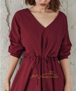 マキシ | 長袖ワンピース 秋物 レディース フレアワンピース ロングワンピース Aラインワンピース 30代40代 大人 揺れる ダンス 二次会 発表会 50代60代 お出かけ