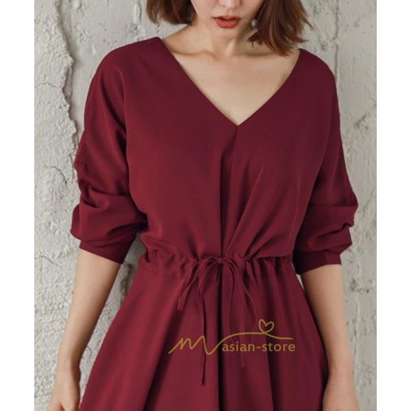 マキシ | 長袖ワンピース 秋物 レディース フレアワンピース ロングワンピース Aラインワンピース 30代40代 大人 揺れる ダンス 二次会 発表会 50代60代 お出かけ