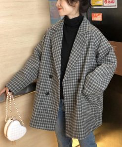 ジャケット・ブルゾン | テーラードジャケット チェック柄 コート