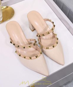 パンプス | サンダル レディース ストラップ ハイヒール 太めヒール 痛くない 6cmヒール 脱げない ブラック 黒 20.5-25cm ベージュ 小さいサイズ 美脚