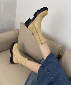 ショートブーツ | 厚底 レディース靴 韓国