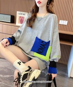 パーカー | トレーナー レディース プルオーバー クルーネック 長袖 トップス Tシャツ スウェット ゆったり トップス 大きいサイズ 秋冬 送料無料 おしゃれ 韓国