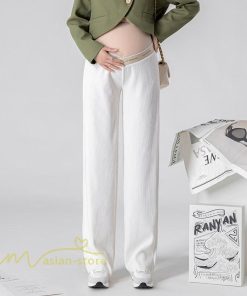 パンツ レギンス | マタニティパンツ レディース ボトムス 無地 きれいめ ママ サマー 大きいサイズ ローウエスト ワイドパンツ 体型カバー お出かけ 春 上品 マタニティウェア 秋