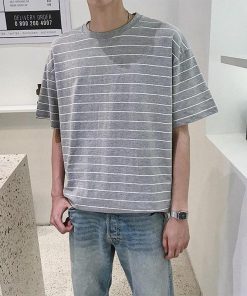 Tシャツ | カットソー メンズ 半袖 ボーダー メンズトップス 新作 夏服 サマークルーネック カジュアル 大きいサイズ 20代 40代 シンプル 30代