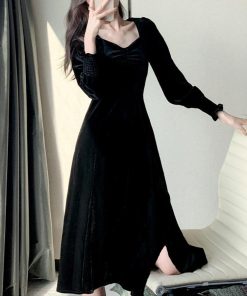 ワンピース | ベロアスプリット レディース