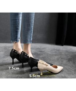 パンプス | ハイヒール ポインテッドトゥ ピンヒール 結婚式 パーティー 美脚 ヒール5.5cm7.5cm 通勤 柔らかくて痛くない 小さいサイズから大きいサイズまで