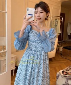 マキシ | ワンピース レディース ゆったり 長袖 オシャレ 呼ばれ 韓国風 二次会 同窓会 通勤 ロング丈 新春 カジュアル 体型カバー 20代30代40代 着痩せ きれいめ ロング